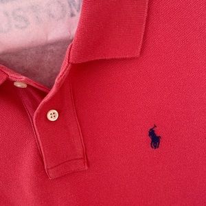 Polo Ralph Lauren Pink Polo Shirt Boys Large